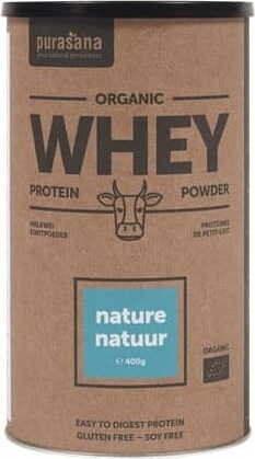WHEY-EIWITCONCENTRAAT BIO GLUTENVRIJ 400 g - PURASANA
