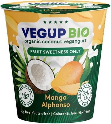 GLUTENVRIJ KOKOSNOOT PRODUCT MANGO BIO 140 g - VEGUP BIO