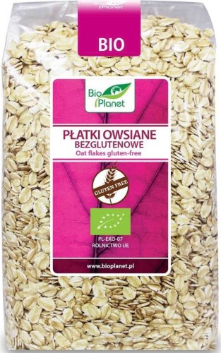 OAT FLAKES GLUTEN-FREE BIO 600 g - BIO PLANET