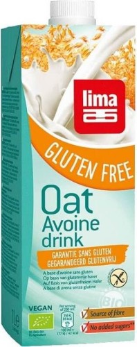 OAT DRINK GLUTEN-FREE BIO 1 L - LIMA