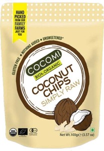 COCONUT CHIPS, BIO-GLUTENVRIJ 100 g - COCOMI