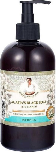 HAND SOFTENING SOAP BASED ON BLACK SOAP 500 ml  - RECEPTURY BABCI AGAFI - AGAFI