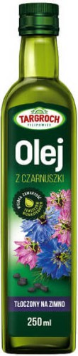 Olej z czarnuszki tłoczony na zimno 250ml Targroch