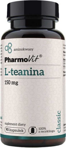 L-theanine 150mf 90 capsules PharmoVit
