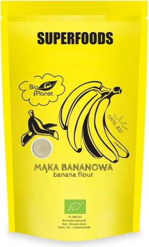 MĄKA BANANOWA BIO 200 g - BIO PLANET