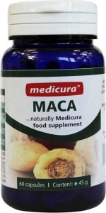 CAPSULES DE MACA (RACINES) 45 g (60 pcs.) - MEDICURA