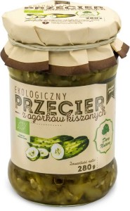 PRZECIER Z OGÓRKÓW KISZONYCH BIO 280 g - DARY NATURY