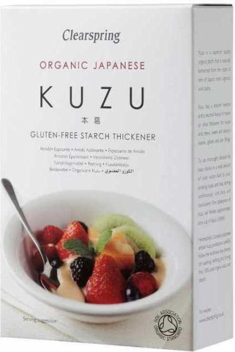 Kuzu skrobia bezglutenowa BIO 125 g Clearspring