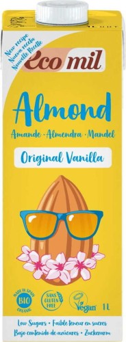 Almond drink vanilla flavoured BIO 1l Ecomil