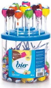 BIO bolletjes lolly's 100x13 g Caramelo's