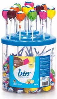 BIO bolletjes lolly's 100x13 g Caramelo's