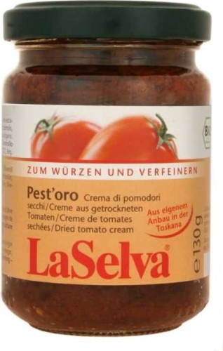 Crème de tomates séchées BIO 130 g Laselva