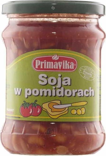 Soy in tomato sauce 440 g Primavika