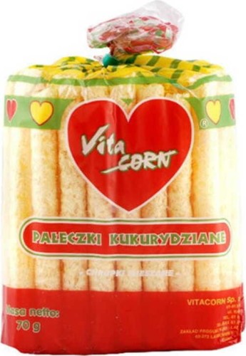 Pałeczki kukurydziane 70 g Vitacorn