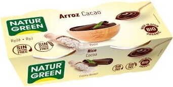 Dessert de riz au cacao BIO 2 x 125 g Naturgreen