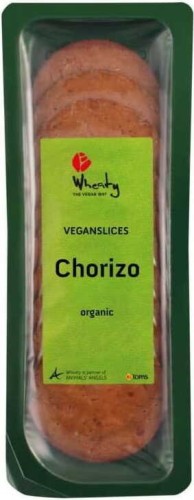 Vegan chorizo in slices BIO 80 g Wheaty