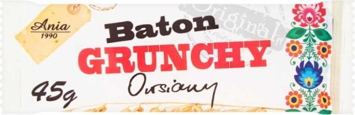 Bar grunchy oat 45 g Ania