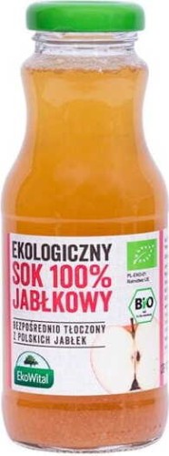 Sok jabłkowy 100% BIO 250 ml EkoWital