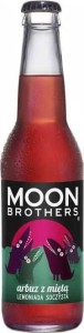 Limonade sappige watermeloen met munt 330 ml Moon Brothers