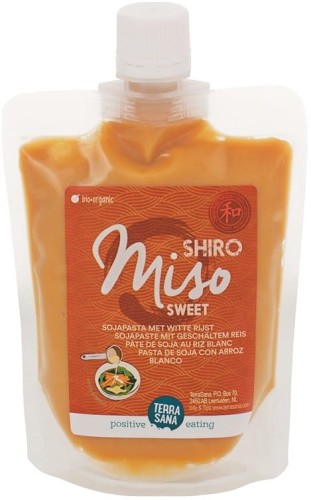 Miso shiro doux (pâte de soja avec riz blanc) BIO 250 g - Terrasana