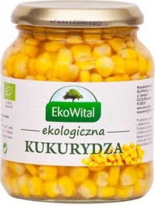 Kukurydza w zalewie BIO 340 g / 230 g EkoWital
