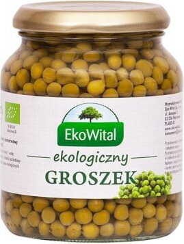 Green peas in a marinade BIO 350 g / 230 g EkoWital