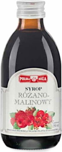 Rose-raspberry syrup 250 ml Polska Roża
