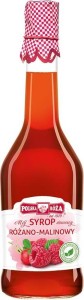 Syrop różano-malinowy 500 ml