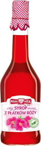 Rozenblaadjessiroop 500 ml Polska Roża