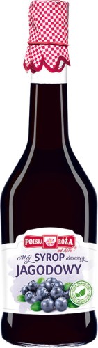 Bosbessensiroop 500 ml Polska Roża