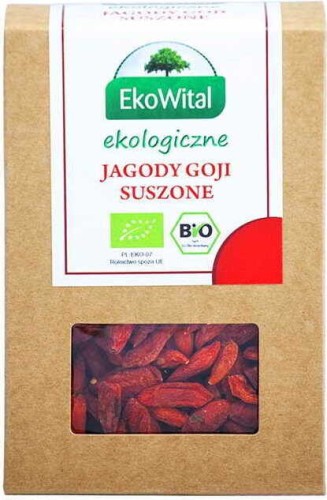 Gedroogde gojibessen BIO 75 g EcoWital
