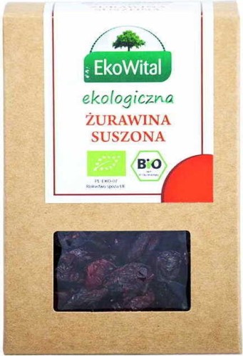 Gedroogde veenbessen BIO 125 g EkoWital