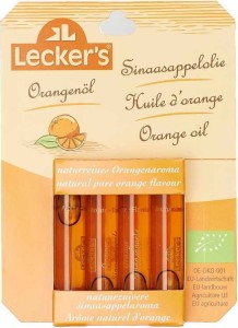 Aromat pomarańczowy BIO 4x2 ml Lecker's