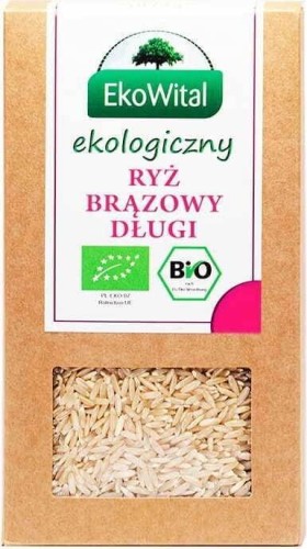 Ryż brązowy długi BIO 500 g EkoWital