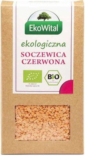 Soczewica czerwona BIO 500 g EkoWital