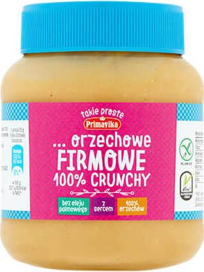 100% krokante pindakaas 350 g Primavika