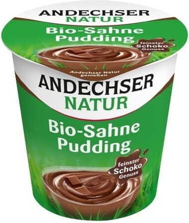 Pudding czekoladowy 10% BIO 150 g Andechser Natur