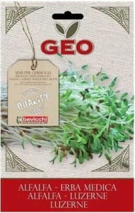 Alfalfa seeds for germination BIO 40 g GEO
