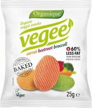 Chips de légumes Vegee sans gluten BIO 25 g Organique
