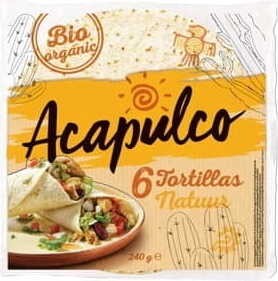 Tortilla BIO 240 g 6 stuks Acapulco