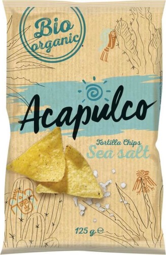 Nachosy naturalne BIO 125 g Acapulco