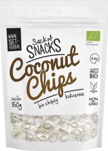 Chips de noix de coco RAW BIO 150 g Diet-Food