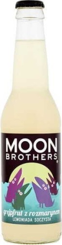 Sappige limonade grapefruit met rozemarijn 330 ml Moon Brothers