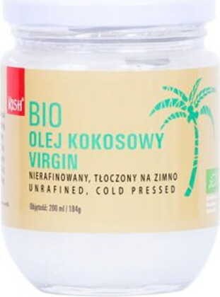 Coconut oil virgin BIO 200 ml / 184 g Rish