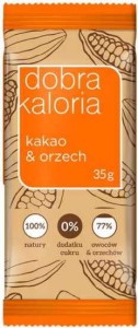 Fruitreep cacao & noot 35 g Dobra Kaloria