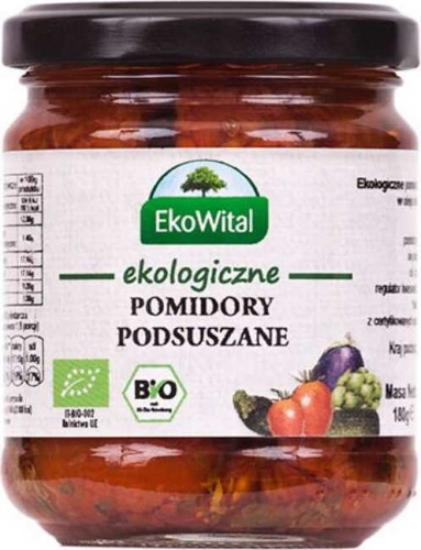 Tomates séchées à l'huile BIO 180 g EkoWital