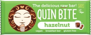Bar RAW hazelnut gluten-free BIO 30 g Quin Bite