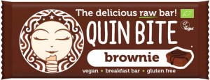 Bar RAW brownie gluten-free BIO 30 g Quin Bite