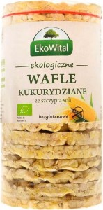 Corn wafers with salt gluten-free BIO 110 g EkoWital
