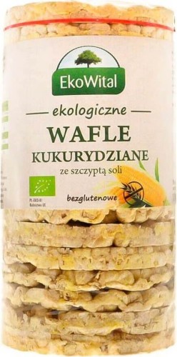 Corn wafers with salt gluten-free BIO 110 g EkoWital